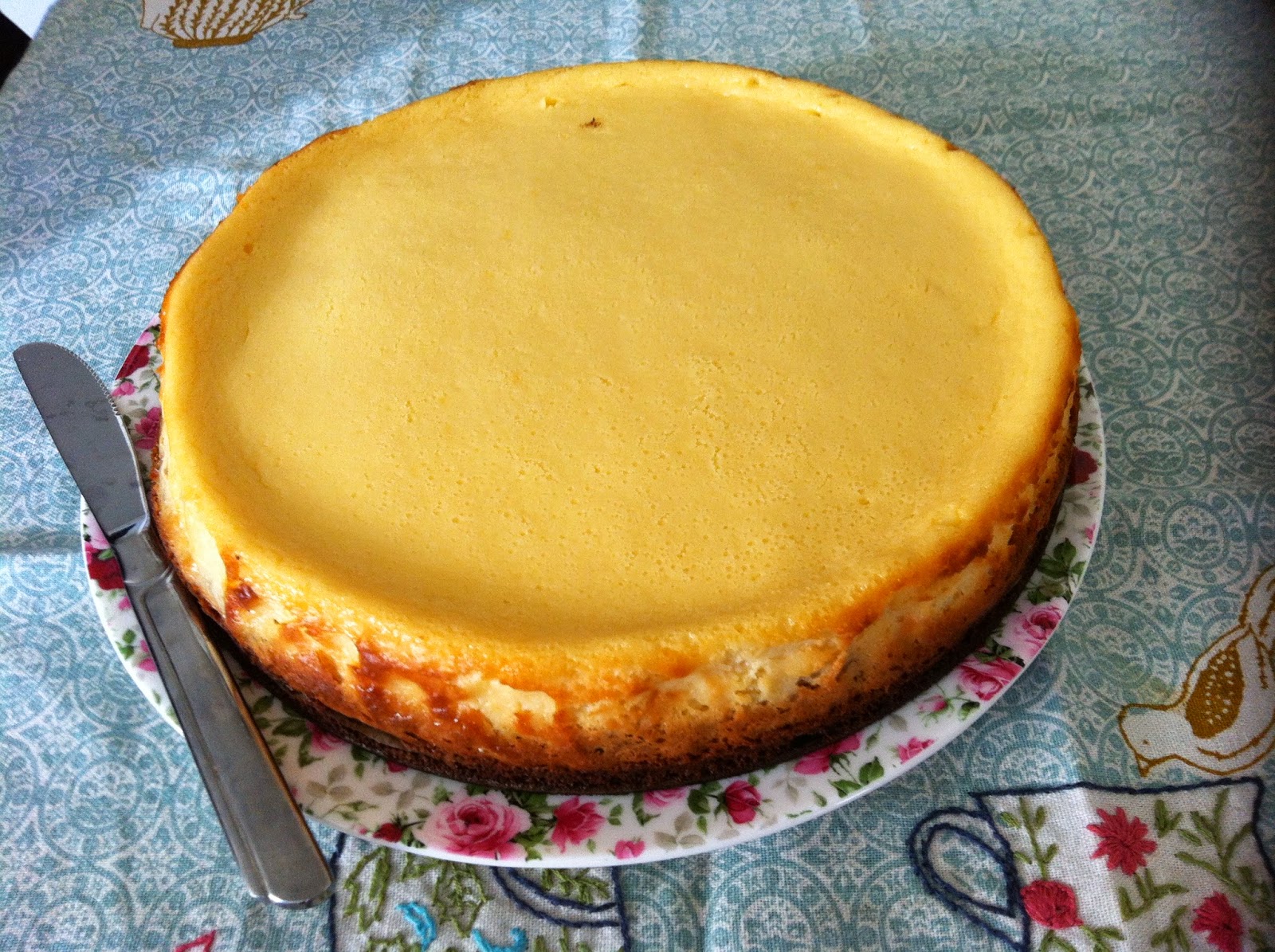 Cheesecake with Cream Cheese, Ricotta and Cottage Cheese Laws of the